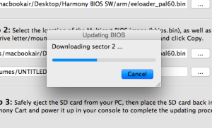 Updating die Firmware